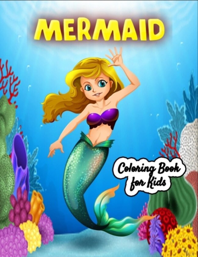 Mermaid coloring book for Kids av Cetuxim Merocon (Paperback)
