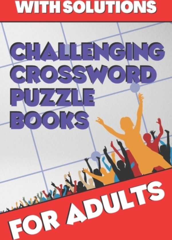 Challenging Crossword Puzzle Books for Adults av Claire Shepherd (Paperback)