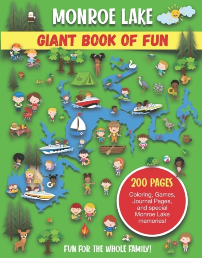 Monroe Lake Giant Book of Fun av Press Bass and Pike Press (Paperback)
