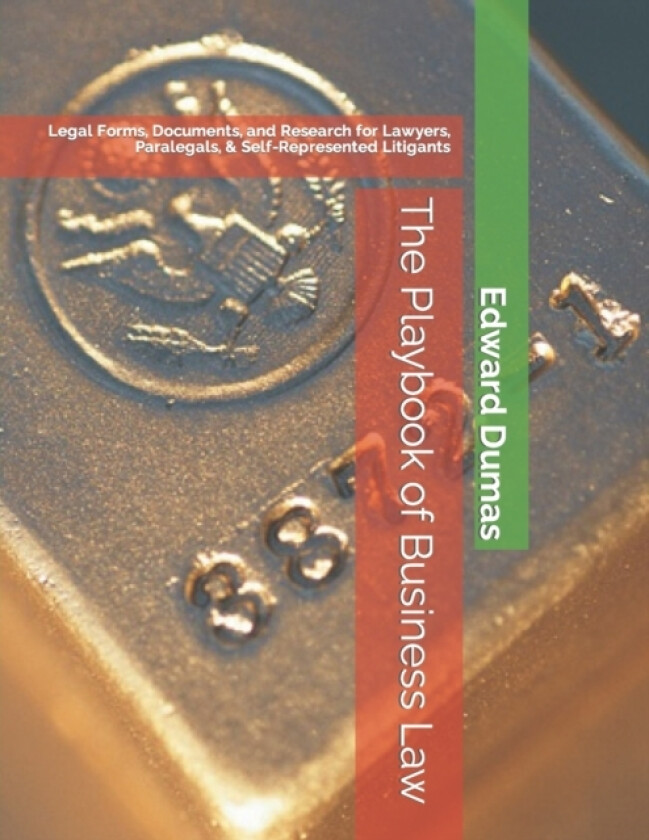 The Playbook of Business Law av Edward Dumas (Paperback)