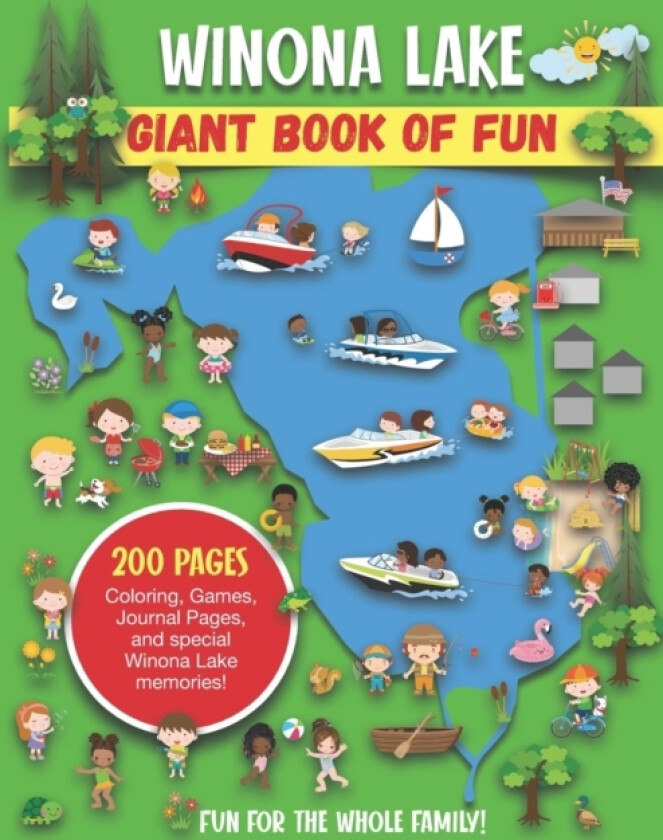 Winona Lake Giant Book of Fun av Press Bass and Pike Press (Paperback)