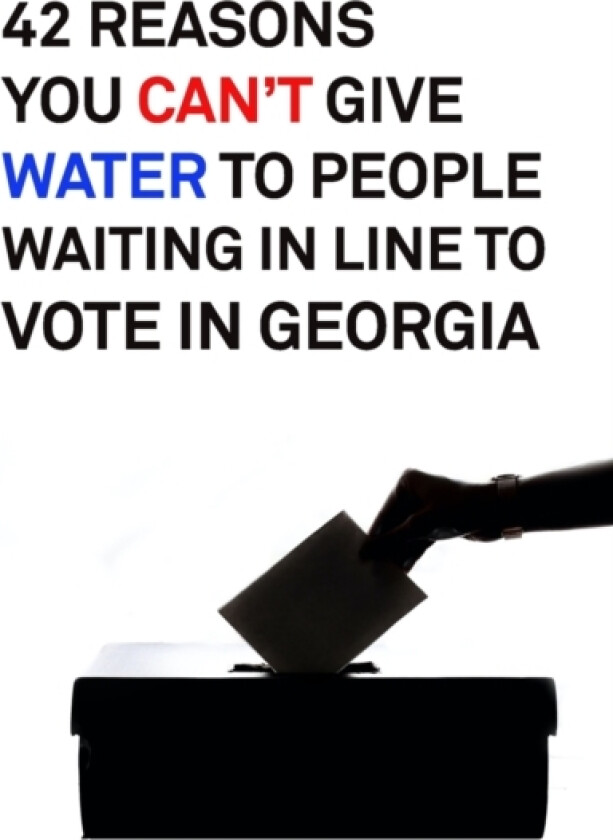 42 Reasons You Can't Give Water to People Waiting in Line to Vote in Georgia av Lucas Simon Drake (Paperback)
