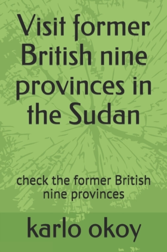 Visit former British nine provinces in the Sudan av Karlo Kolong Okoy Kko (Paperback)
