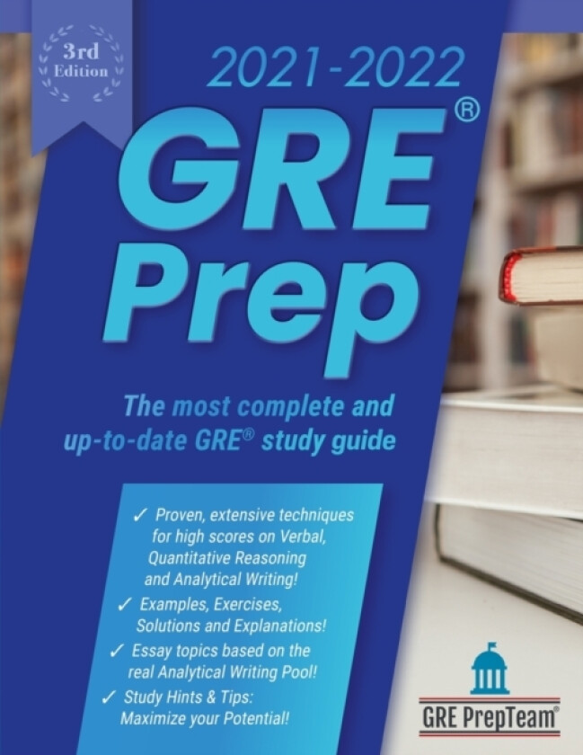 GRE Prep 2021-2022 3rd Edition av Gre Prepteam (Paperback)