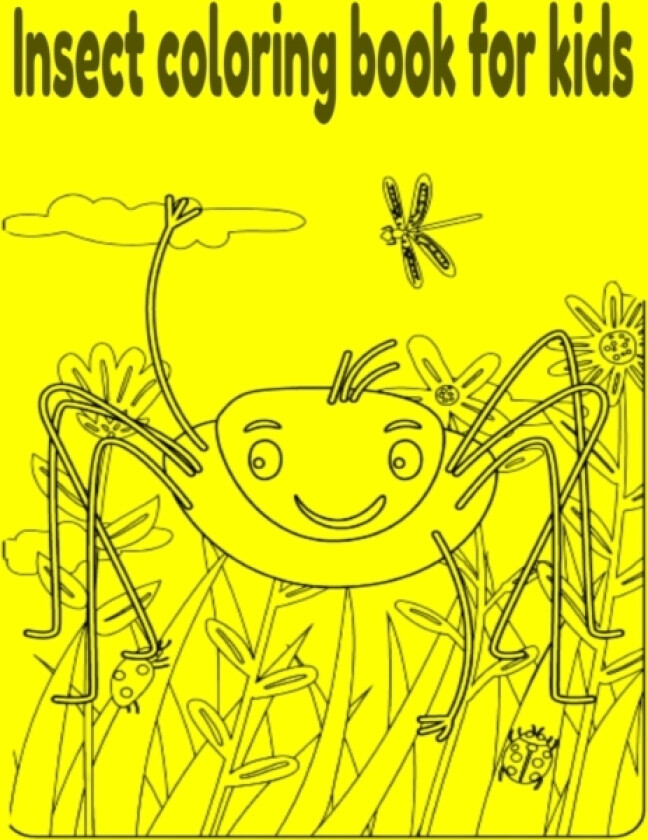 Insect coloring book for kids av Donfrancisco Inc (Paperback)