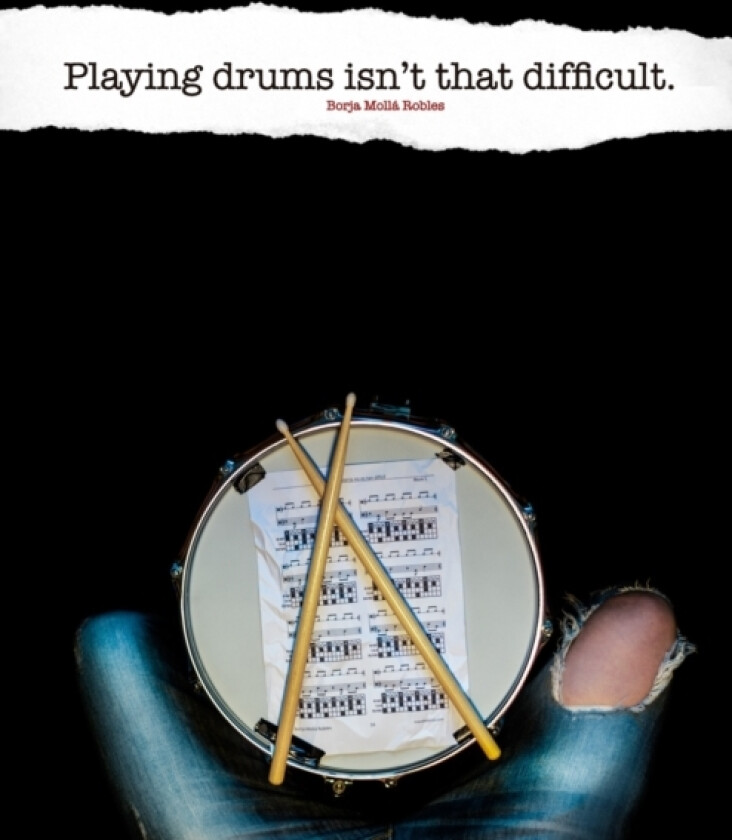 Playing drums isn't that difficult av Borja Molla Robles (Paperback)