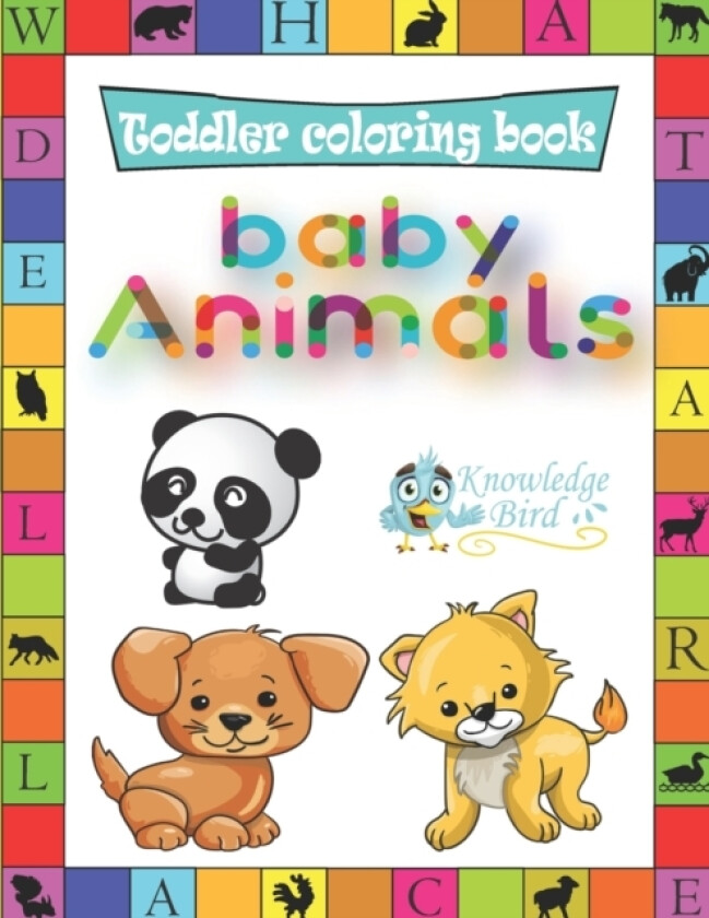 Baby Animals Coloring Book av Knowledgebird Publishing (Paperback)