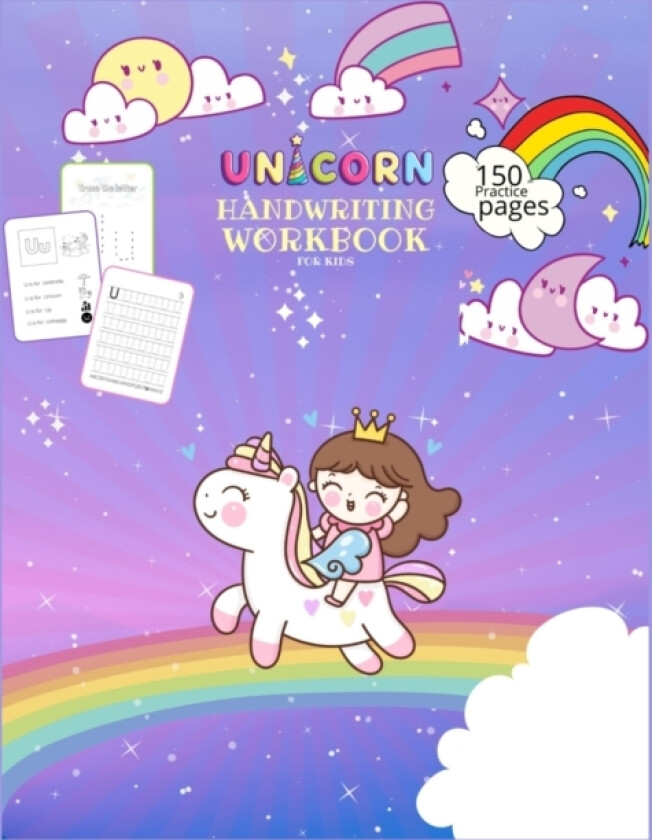 Unicorn Handwriting Workbook for Kids av Journals Library (Paperback)