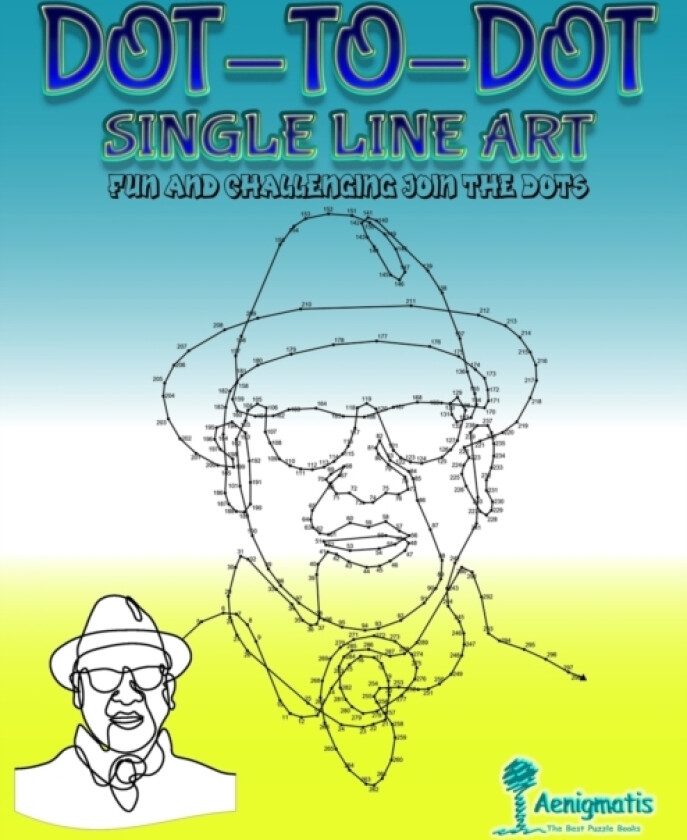 Dot-To-Dot Single Line Art av Aenigmatis (Paperback)