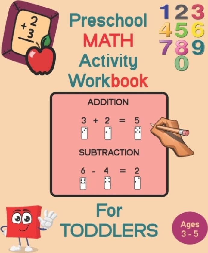 Preschool math activity workbook for toddlers ages 3-5 av Marco Fn Press (Paperback)