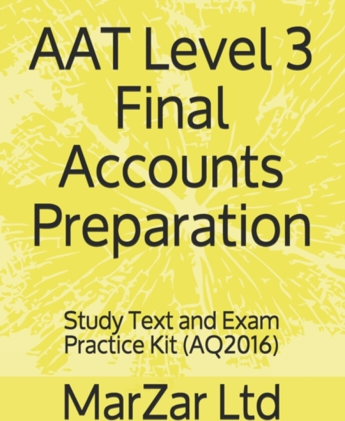 AAT L3 Final Accounts Preparation av Marzar Ltd (Paperback)