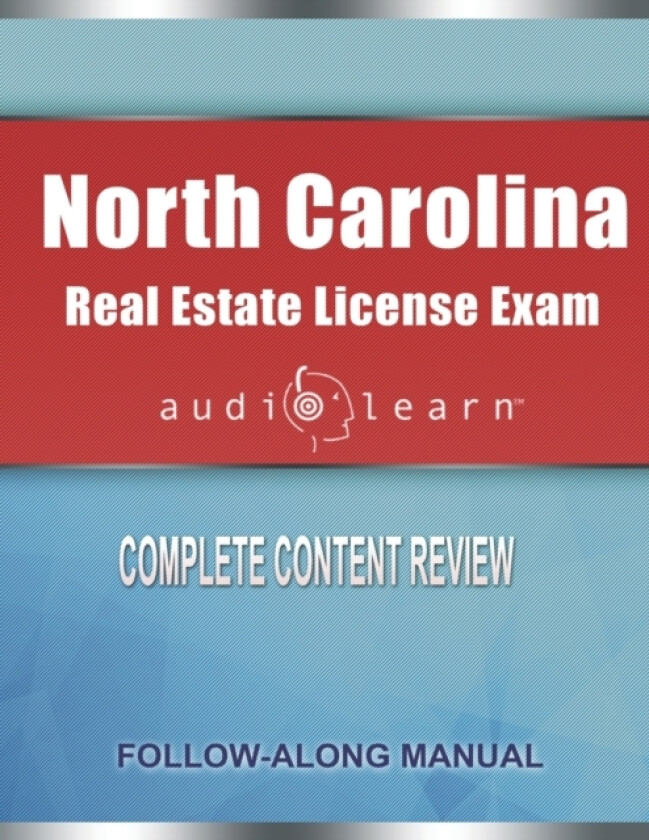 North Carolina Real Estate License Exam AudioLearn av Audiolearn Content Team (Paperback)