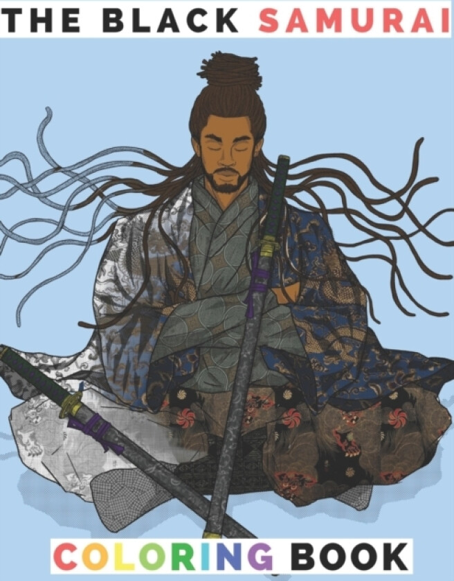 The Black Samurai Coloring Book av Kamon Sherriff (Paperback)