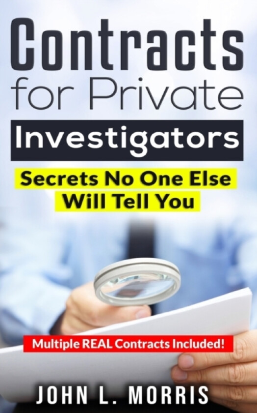 Contracts For Private Investigators av John L Morris (Paperback)