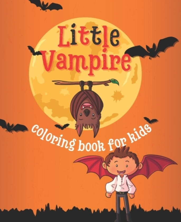 Little Vampire Coloring Book for Kids av Creative Kid Material (Paperback)