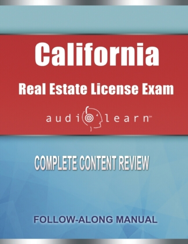 California Real Estate License Exam AudioLearn av Audiolearn Content Team (Paperback)
