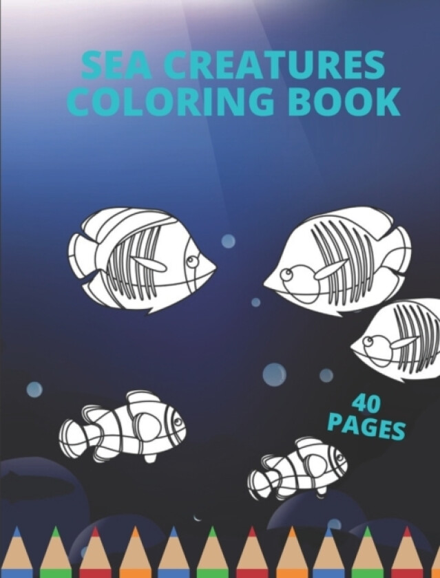 Sea Creatures Coloring Book av S&s Publishing (Paperback)