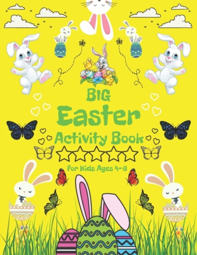Big Easter Activity Book for Kids Ages 4-8 av Giving Happiness (Paperback)