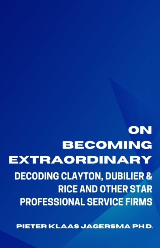 On Becoming Extraordinary av Pieter Klaas Jagersma (Paperback)