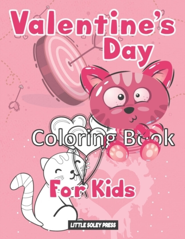 Valentine's Day Coloring Book for Kids av Little Soley Press (Paperback)