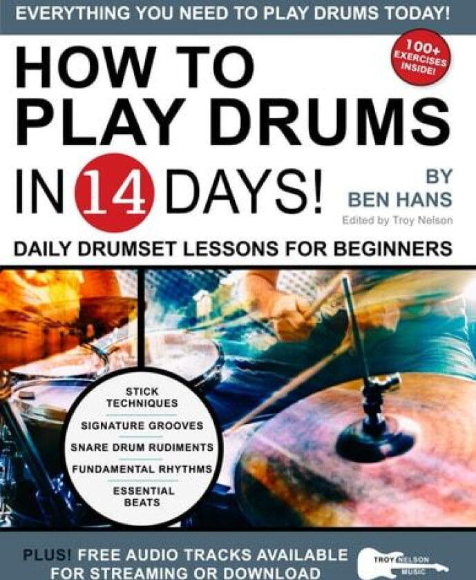 How to Play Drums in 14 Days av Ben Hans (Paperback)