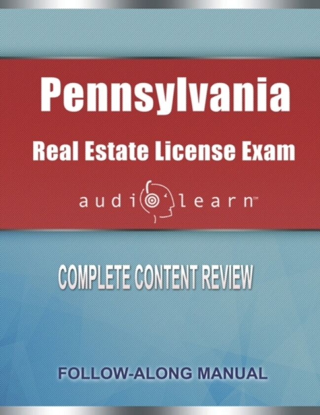 Pennsylvania Real Estate License Exam Audio Learn av Audiolearn Content Team (Paperback)
