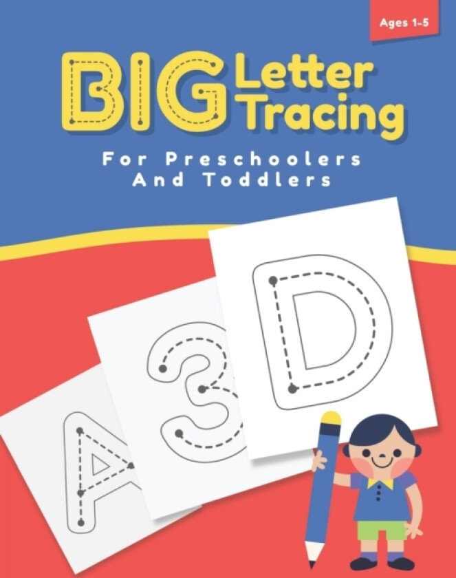 Big Letter Tracing For Preschoolers And Toddlers av Reedwood Art Publishing (Paperback)