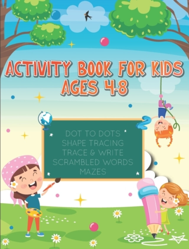 Activity Book for Kids Ages 4-8 av C Ken Sam (Paperback)