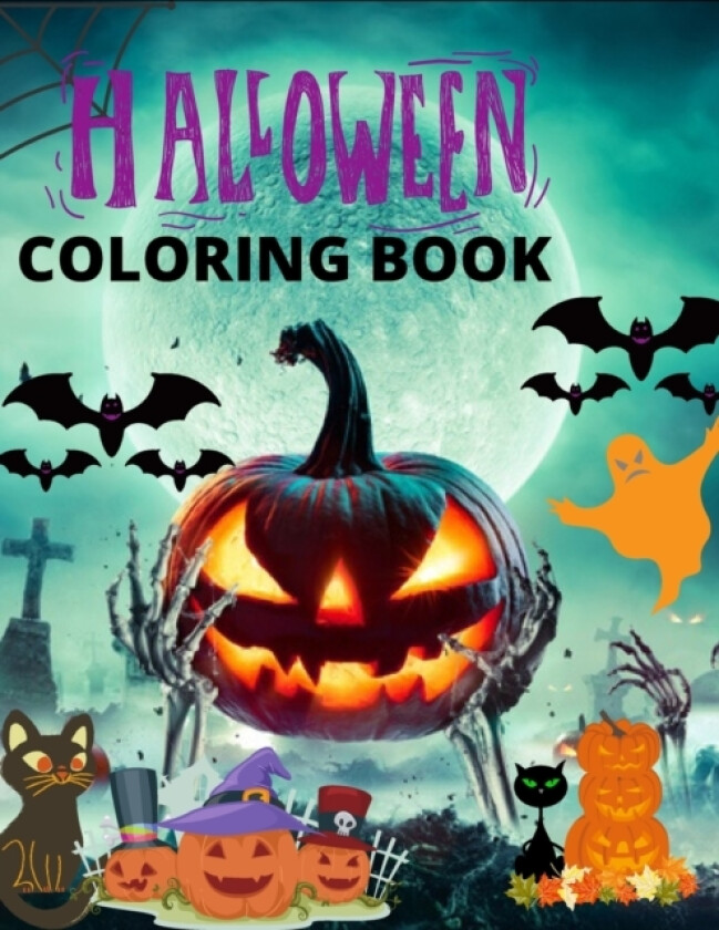Halloween Coloring Book av Daniel Ballard (Paperback)