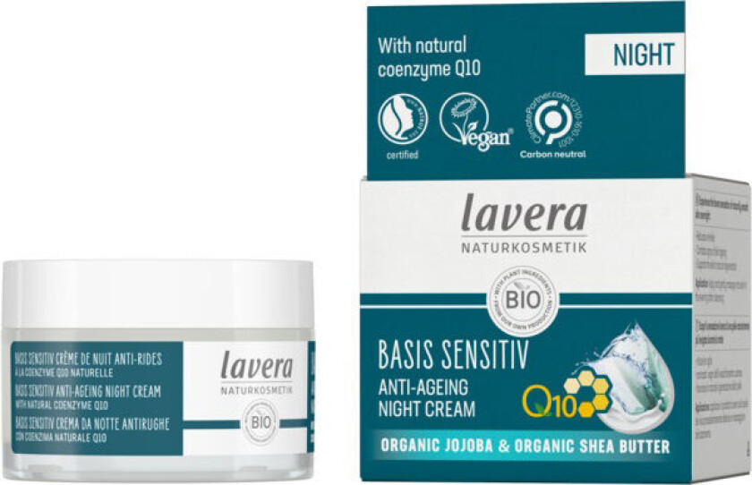 Natcreme Q10 Anti-Age Basis sensitiv - 50 ml