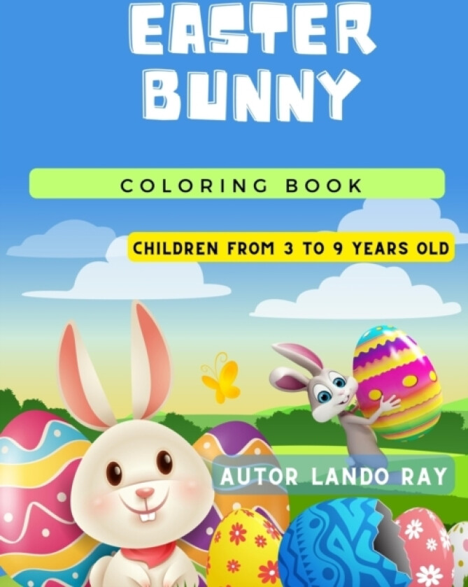Easter Bunny Coloring Book av Lando Ray (Paperback)