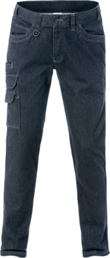 SERVICEBUKSE DENIM BLÅ D100