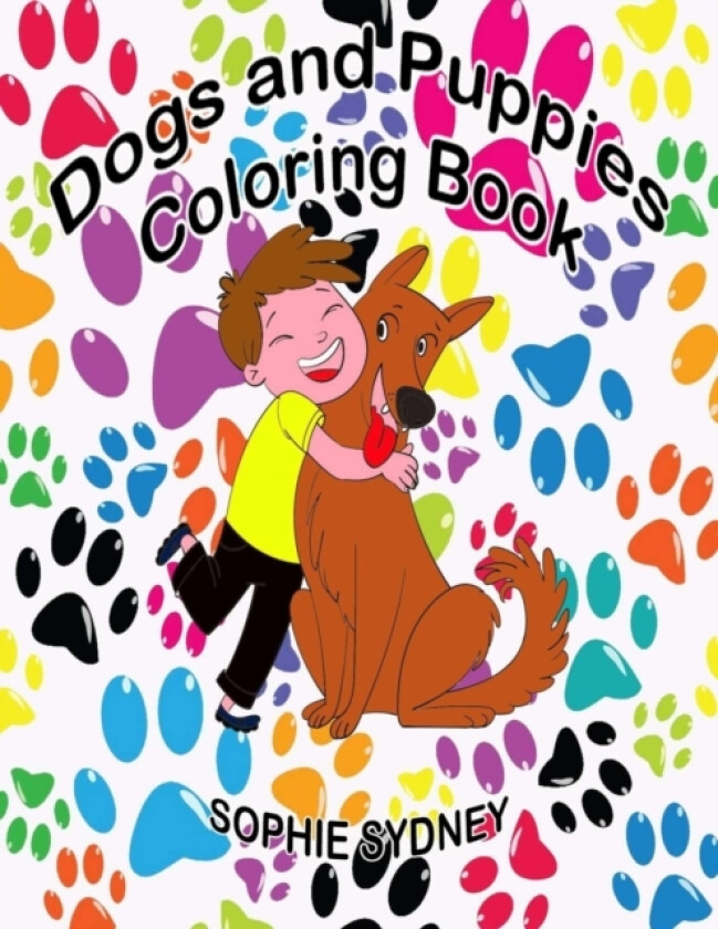 Dogs and Puppies Coloring Book av Sofhie Sydney (Paperback)