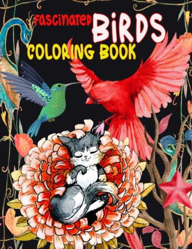 Fascinated Brids Coloring Book av Kylie Eli Book (Paperback)