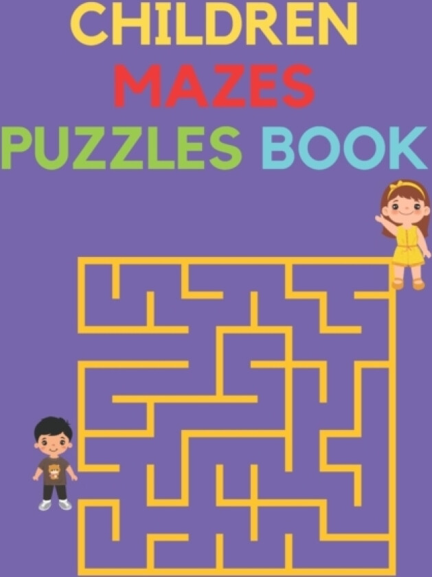 Children Mazes Puzzles Book av Rajaa Hamid (Paperback)