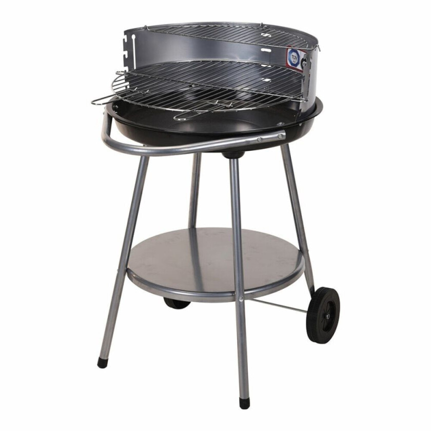 Kullgrill med hjul Grill Sort à 51 cm