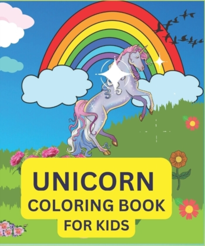 Unicorn coloring book for kids av Ibrahim Abiodun (Paperback)