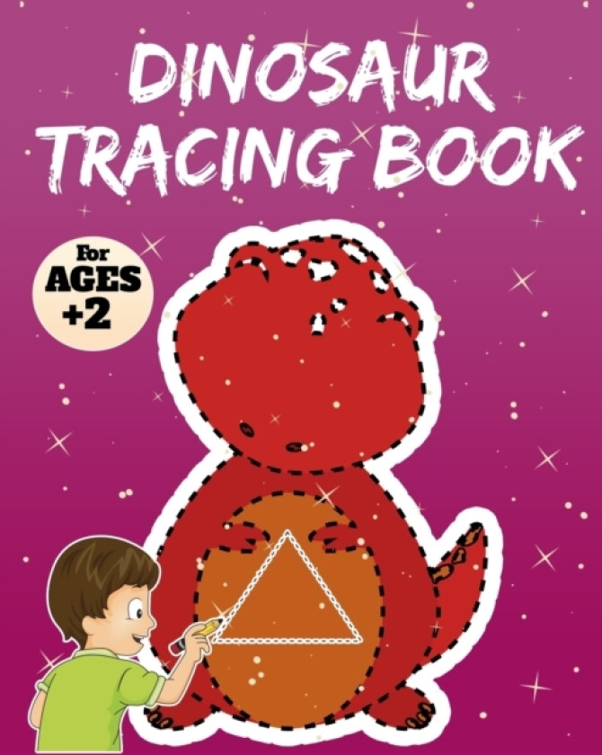 Dinosaur Tracing Book av CM (Paperback)