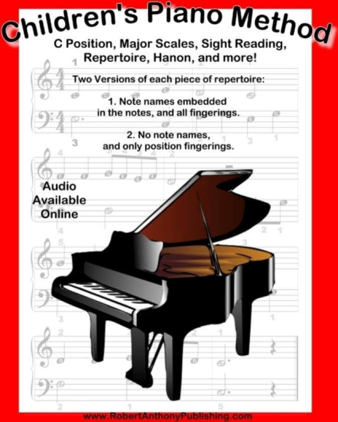 Children's Piano Method av Robert Anthony (Paperback)