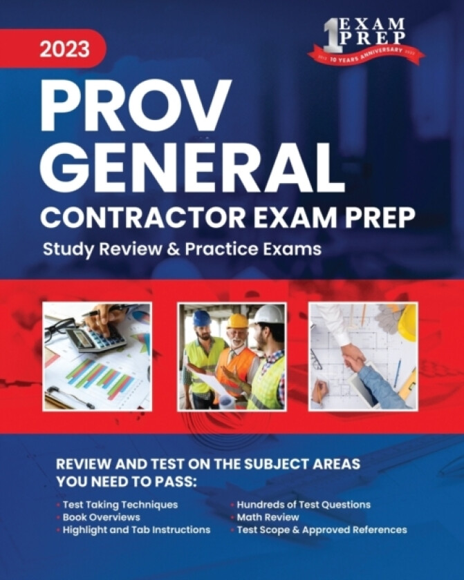 2023 Florida County PROV General Contractor Exam Prep av Upstryve Inc (Paperback)