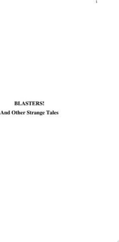 Blasters! av Sean Carslake (Paperback)