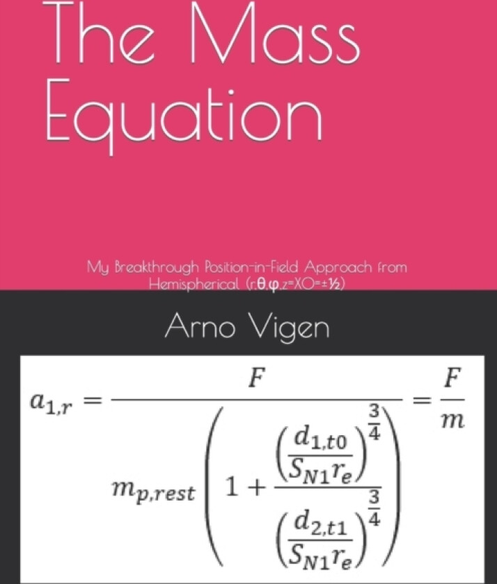 The Mass Equation av E Arno Vigen (Paperback)