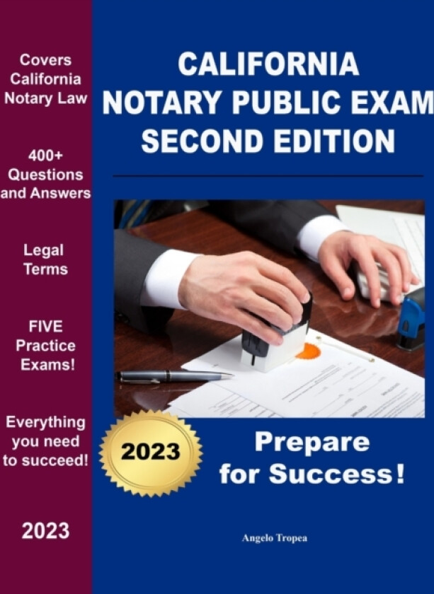 California Notary Public Exam Second Edition av Angelo Tropea (Paperback)