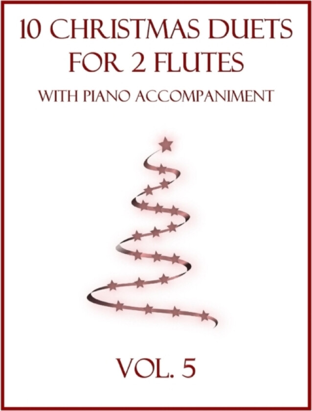 10 Christmas Duets for 2 Flutes with Piano Accompaniment av B C Dockery (Paperback)