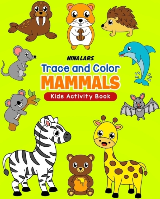 Trace and Color Mammals av Nina Lars (Paperback)