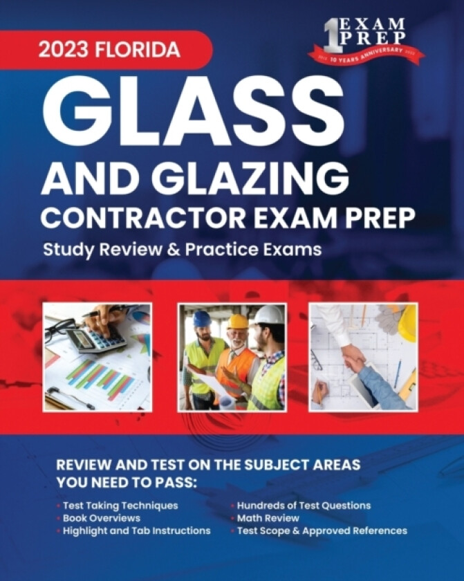 2023 Florida Glass and Glazing Contractor Exam Prep av Upstryve Inc (Paperback)