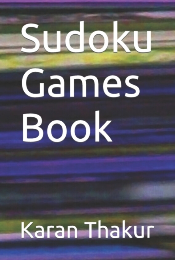 Sudoku Games Book av Karan Thakur (Paperback)