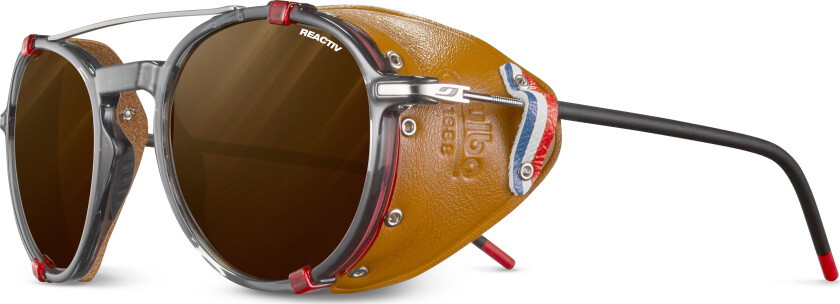 Legacy Reactiv 2-4 Polarized Shiny Translucent Black/Red/Brown OneSize, Shiny Translucent Black/Red/Brown