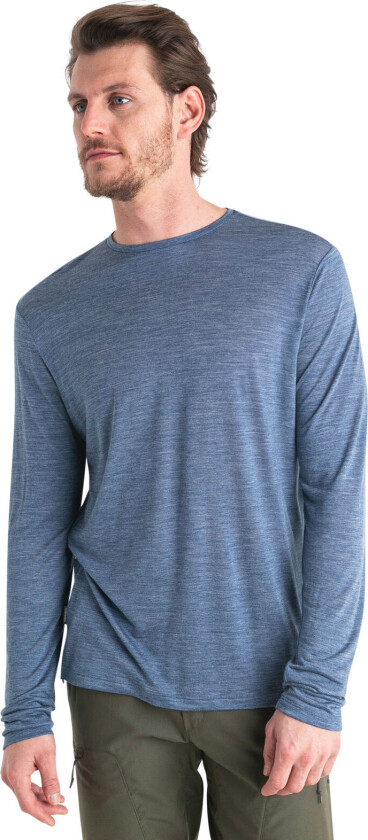 M  125 Cool-Lite™ Merino Blend Sphere Iii Ls T-Shirt Dawn Hthr M
