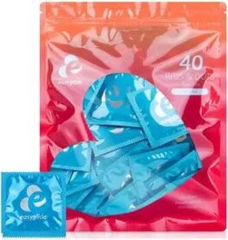Ribs & Dots Condoms 40-pack Kondomer